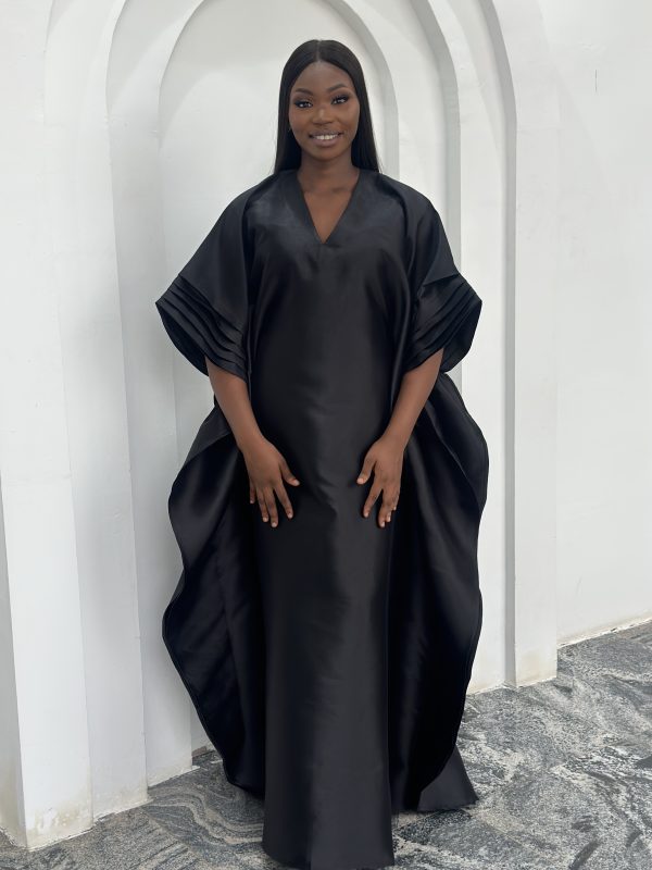 Tola Luxe Kaftan - Black