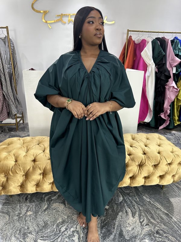 Eka Midi kaftan -Green