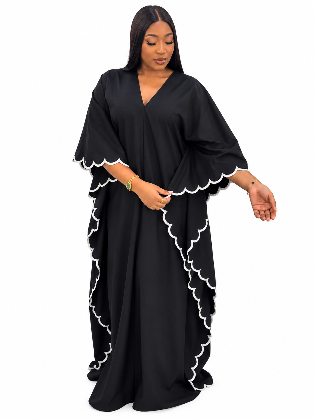 Mayen Kaftan - Black