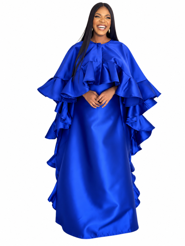 Ire Luxe Kaftan -Royal Blue