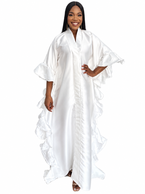 Ebun Luxe Kaftan- White