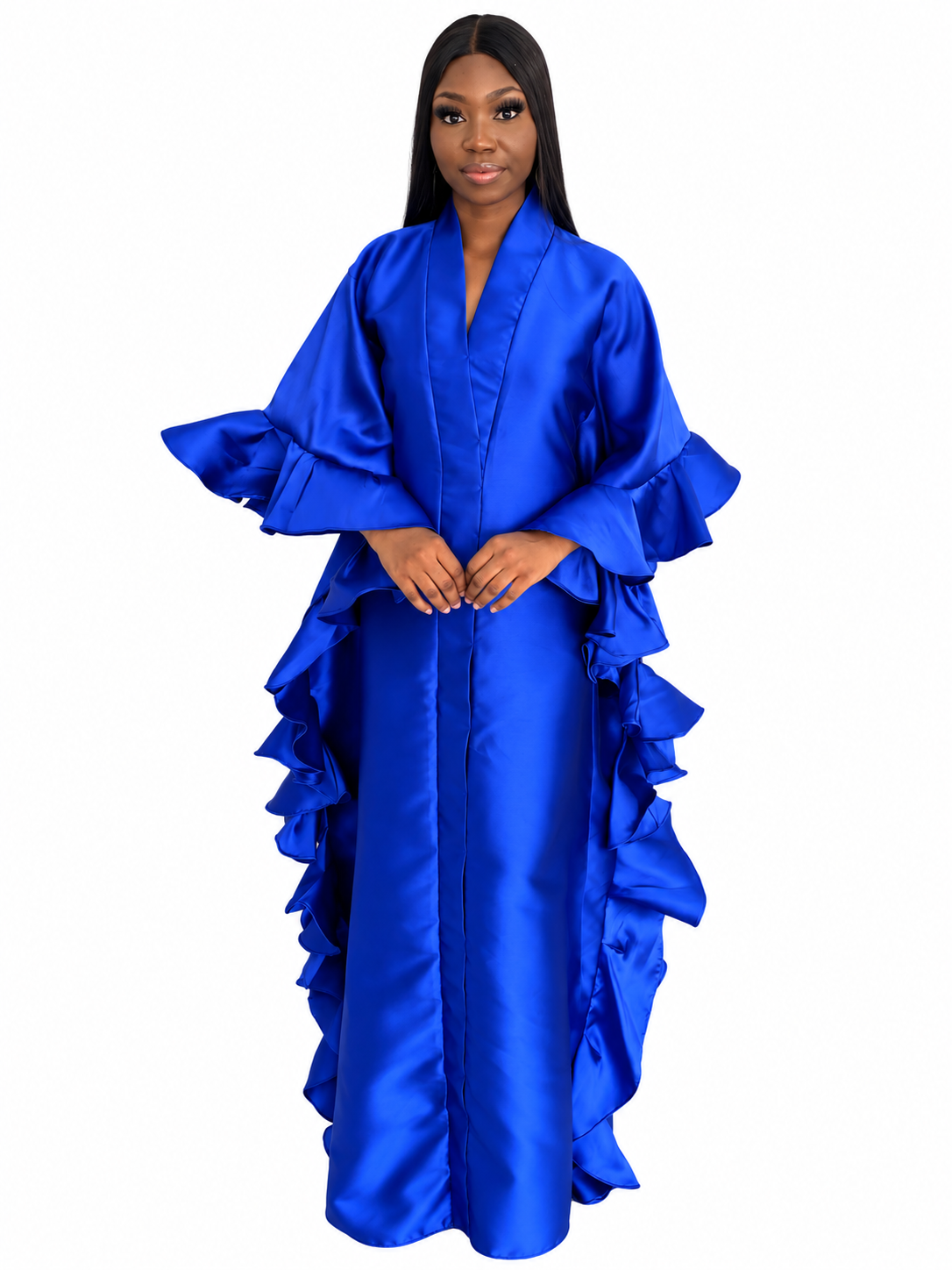 Ebun Luxe Kaftan - Royal Blue