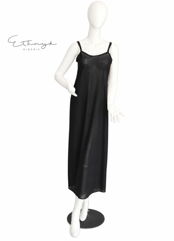 Long Camisole (Inner)- Black