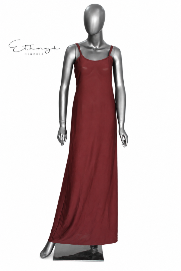 Long Camisole (Inner)- Brown Nude