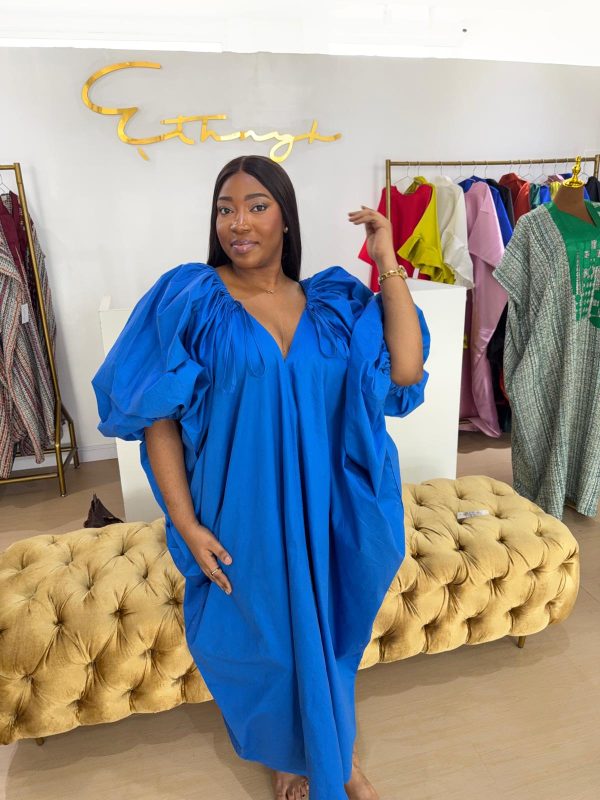 Kira kaftan -Blue